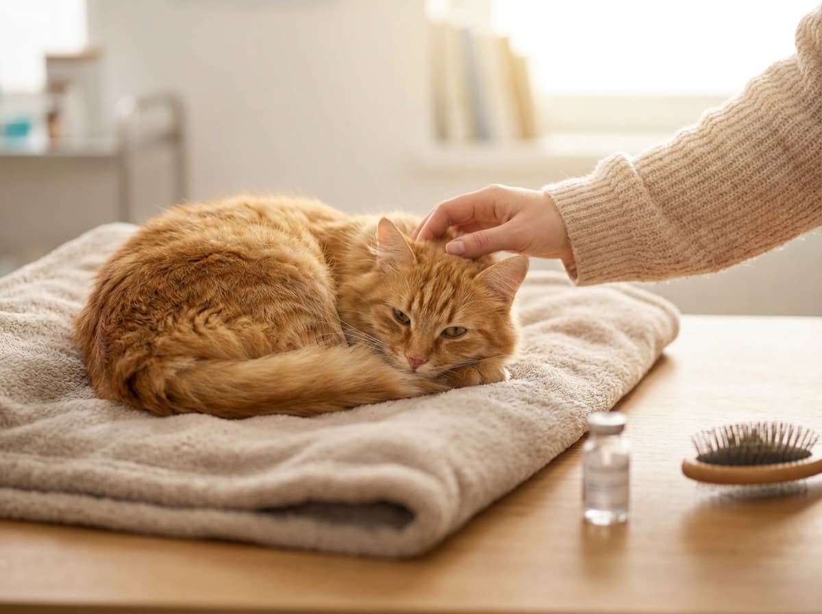 Treatment products for cats